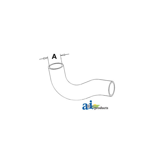 Radiator Hose, Top 11.1" x6.8" x3"